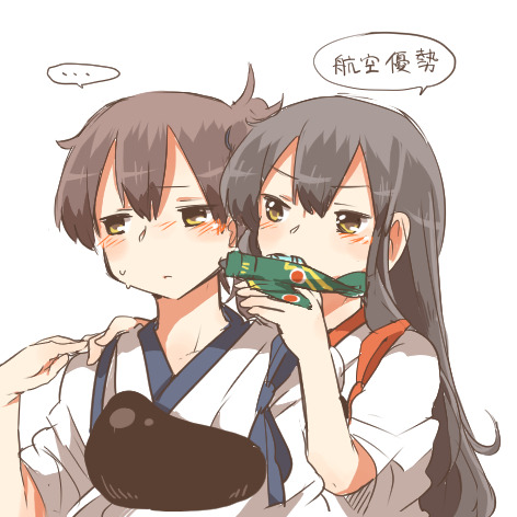 烈風ガン積み赤加賀 by Rebecca [Pixiv] 1/10 via Illustail 2/10 via Illustail