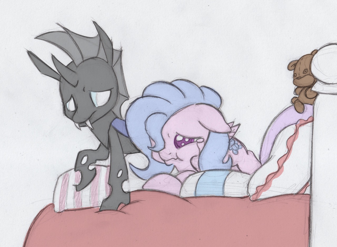 asksnugglepony:  He was so… *sniff* mean to me… (( We now return to your regularly