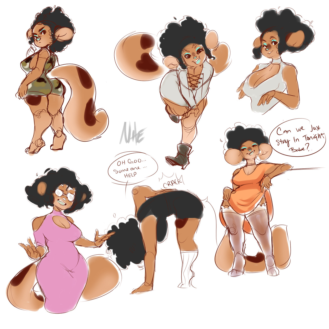nitesart:   Everything Rii.She’s an adventurous one  