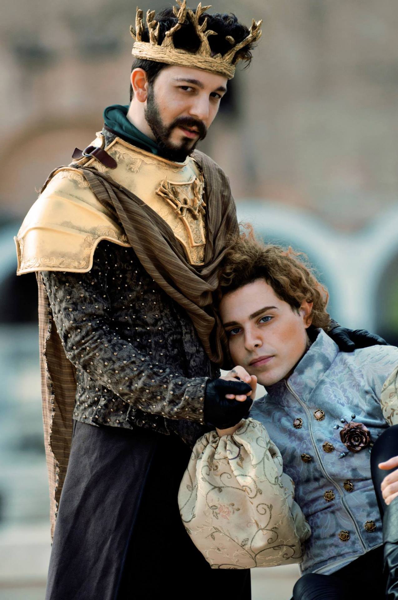 asongofcosplay:Renly Baratheon &amp; Loras Tyrell by Valerio Grutta &amp;