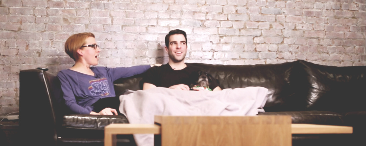 trekkingtempest:  Pillow Fights and Prank Calls! The Glass Menagerie's Zachary Quinto