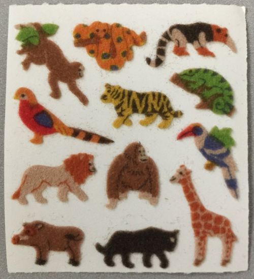 SANDYLION JUNGLE STICKERS