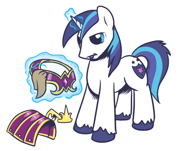 theonewithretroeyes:  lunakaat:  Shining armor shining armor by Desert-Sage  Shiny
