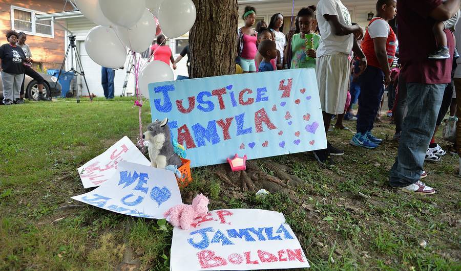 micdotcom:  Nine-year-old Jamyla Bolden was shot and killed Tuesday night while doing