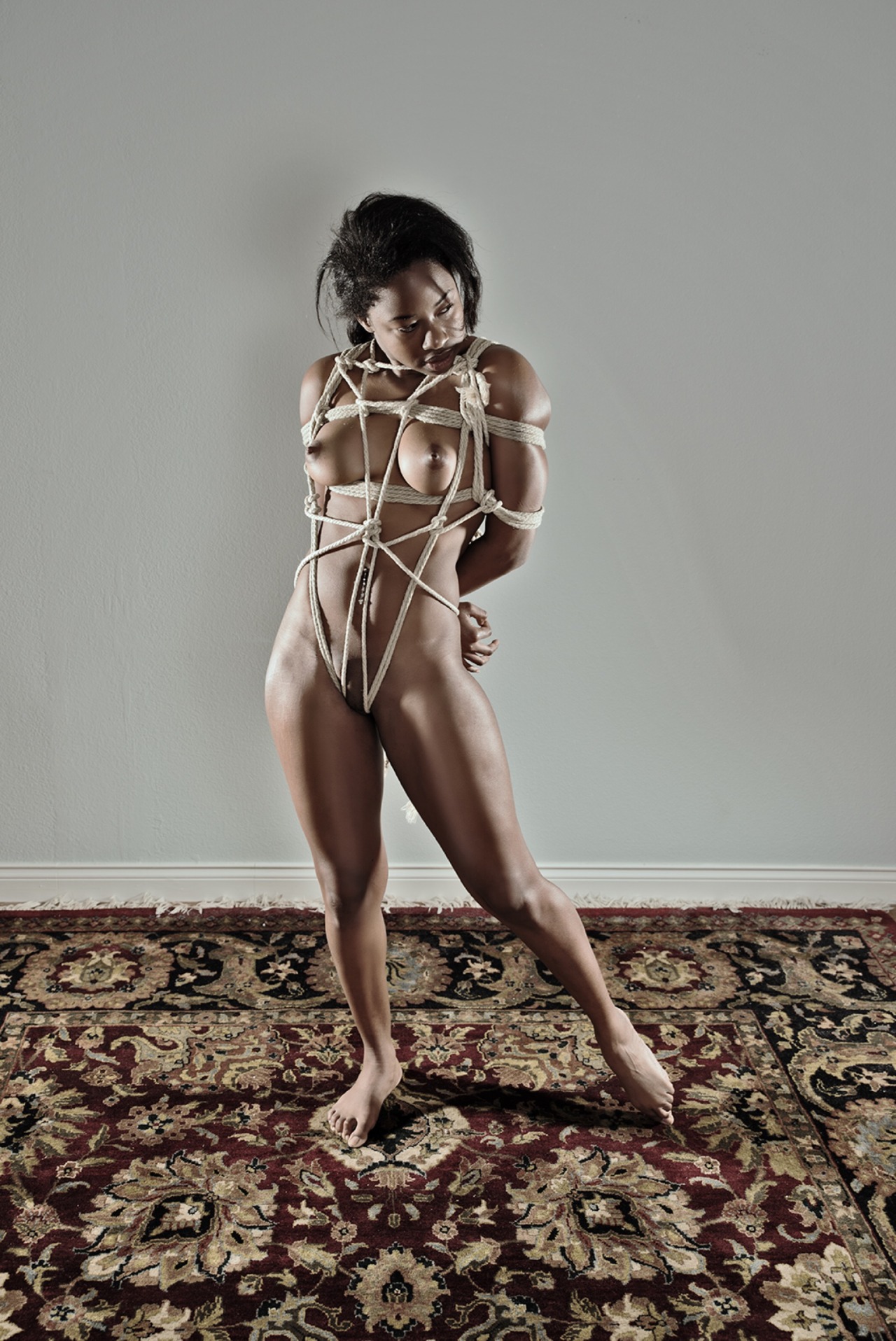 lameilleurrr:  The art of rope tying at its best!!! Photog: is @darkartsphoto