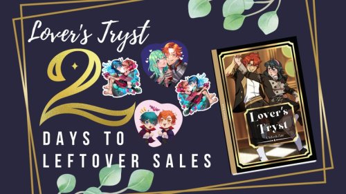 Just TWO DAYS for us to open leftover sales! Our lovely buttons and charms featuring both M!Byleth a