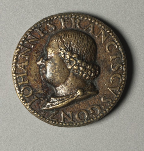 Portrait of John VIII Palaoelogus, Emperor of Constantinople, 1424-1428 (obverse) and (reverse), Pis