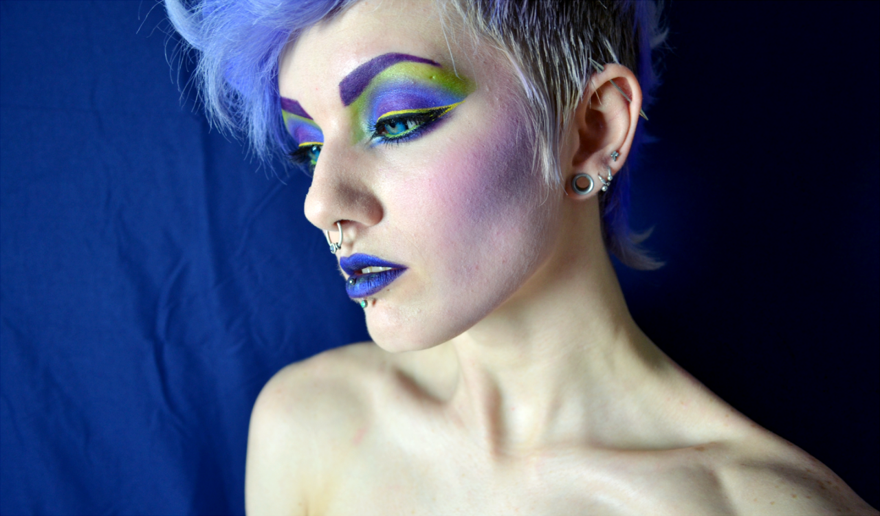 spectredeflector:  Dark Magic Attack! So here’s the next Yu-Gi-Oh! inspired makeup