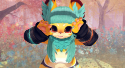 ss1234l:  reinoel:    my old av chibi lion grown up :D!! lol  this time want to use other head with kemono so….!use nam chibi head with kemono chubby body from [BI] Chibi Cat  head from *NAM*hands from [burd] design  So cute 