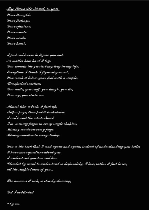 Please Don't Steal My Work, I Really Worked Hard On Everything I Write Or Wrote. If You Want To Use My