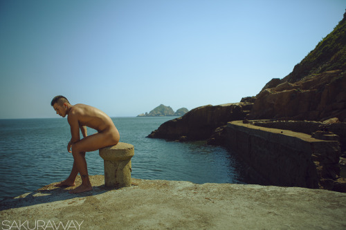 allasianguys:  Model:X | ph. @sakuraway25 | Shengshan Island, Hou Tuo Wan, China 