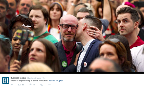 micdotcom:  Ireland has officially become the first nation on Earth to legalize same-sex marriage via popular vote 