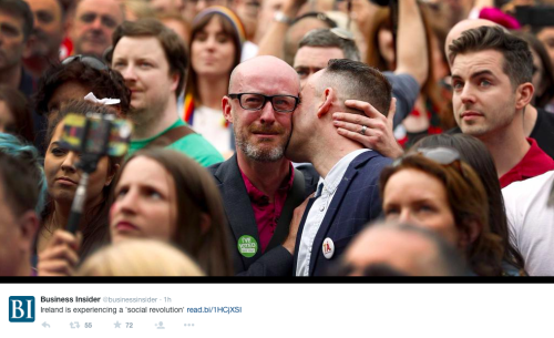 micdotcom:Ireland has officially become the first nation on Earth to legalize same-sex marriage via 