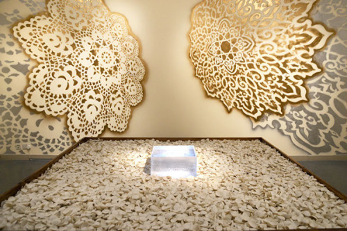 lustik:  Entanglement, Sharjah UAE 2014 - NeSpoon PL Lustik:  twitter | pinterest | etsy