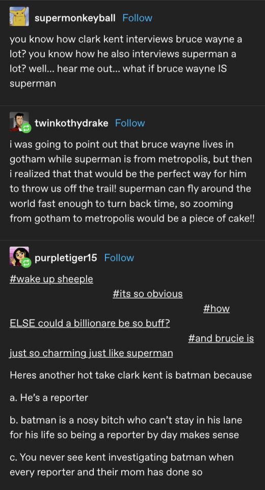 Compilation Of My Favorite Stupid Running Joke On Comics Tumblr Please Feel Free To Add On