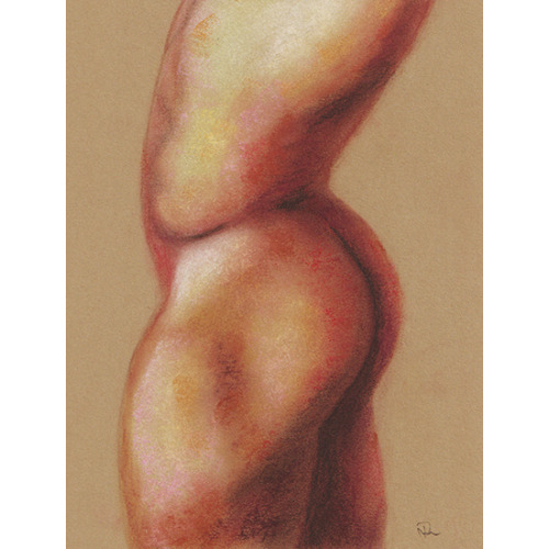 Sanguine, Sepia, Conte & Pastel on toned paper. 2021