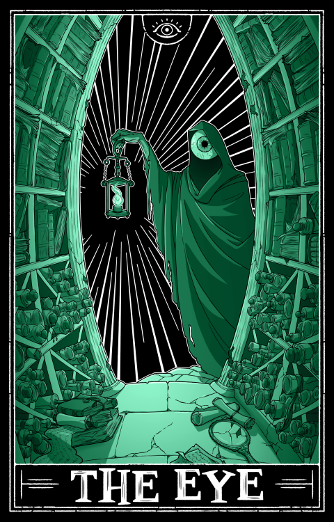 speakerunfolding: I’m so excited to finally post these: my tarot designs for the RQ merch stor
