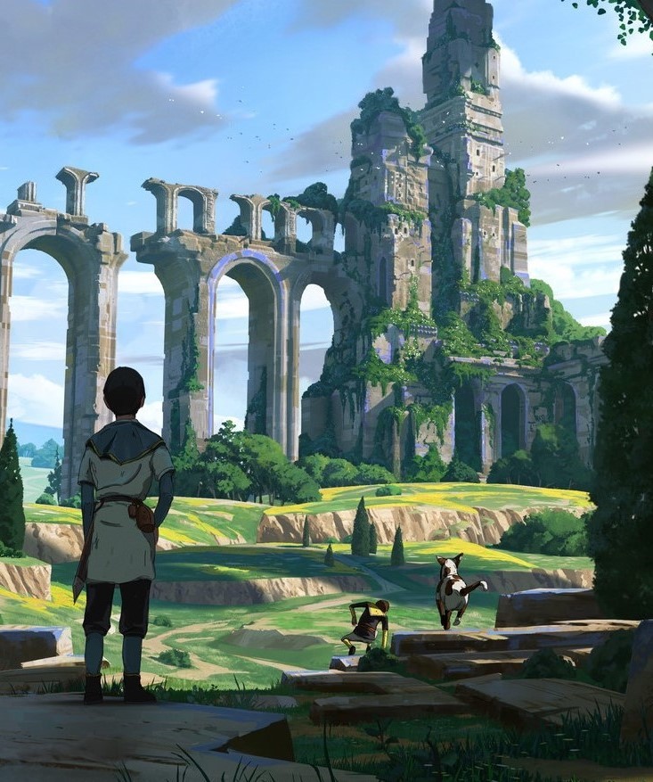 thecollectibles:The Old Tower by Florent Lebrun