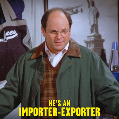 She’s seeing this guy. Art Vandelay…“The Cadillac, Pt 2” tonight on Seinfeld!