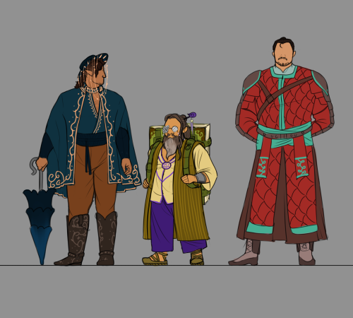 keplercryptids: vanitedraws:The Adventure Zone: Balance Player Characters designs plus Lup <3Yes,