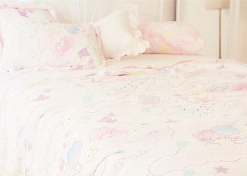 ♡ Little Twin Stars Pillow Case and Blanket - Buy Here ♡Discount Code: honey (10% off your purchase!