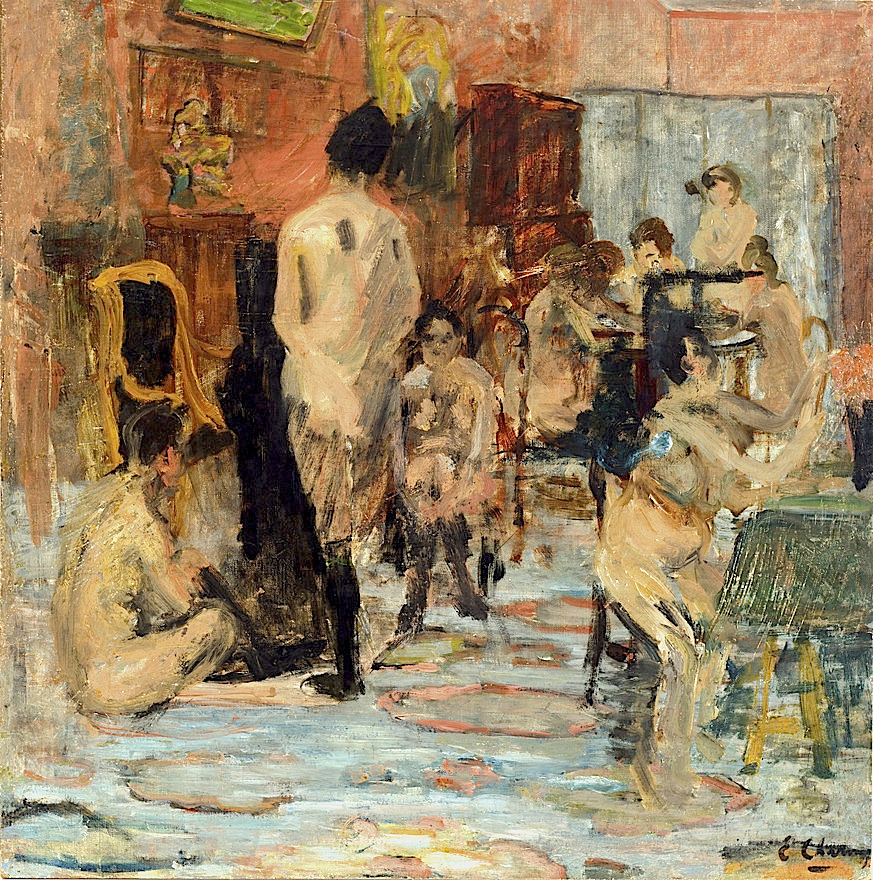 fleurdulys: La loge - Emile Charmy 