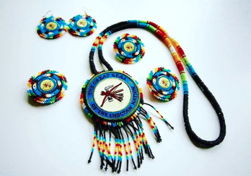 Choctaw Nation Oklahoma Veterans’ Set by Brit Reedwww.instagram.com/nitaohoyo/“F