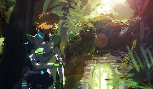 dreamteden: Pidge in a forest/jungle is my aesthetic 