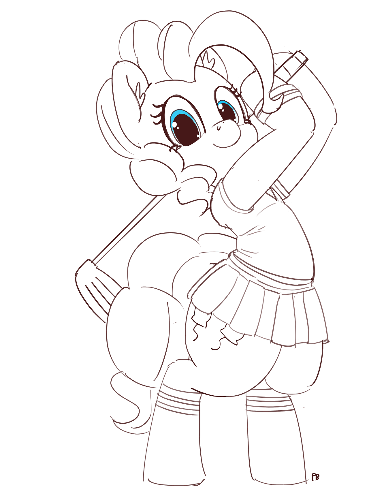 pabbley: Mid of March Art Dump “Talking Trees!” Edition “Pone Golf” Panko