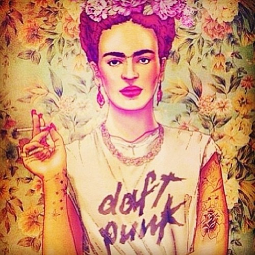 #daftpunk #frida #fridakahlo