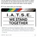 atomicbaz:[image text: Twitter thread from IATSE. Tweets read as: We are fighting to ensure that the most powerful media corporations on the planet treat the film and tv workers who produce their content with basic human dignity. RT if you stand with