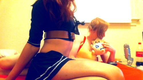 shiritrap:  Me and littlechio on Chaturbate! http://chaturbate.com/shiritrap 