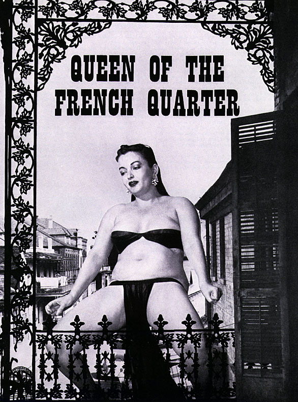  QUEEN OF THE FRENCH QUARTER  Stormy is featured in an article scanned from the pages