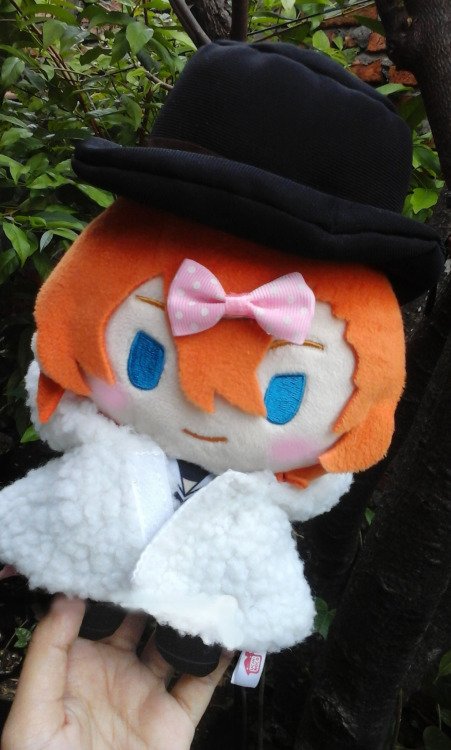 some of my newest collection of nuigurumi chuuya, he’s so adorable /////ps. if anyone want to know w