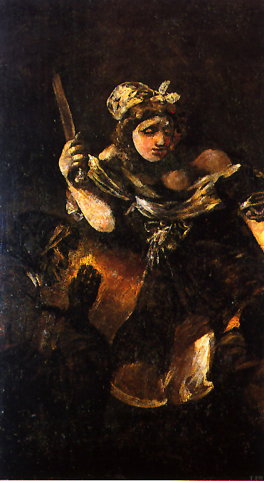 dappledwithshadow:  9 of the 15 “Black Paintings” that covered the walls of Goya’s home.  The Black Paintings (Spanish: Pinturas negras) is the name given to a group of fourteen paintings by Francisco Goya from the later years of his life, likely
