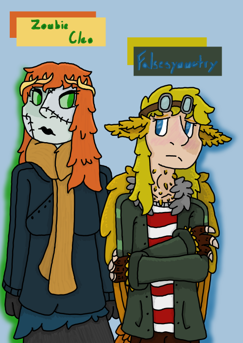 The Final Ref, For Now At Least, Of Frozen Over AU. Now I Can Focus On The More Interesting Drawings