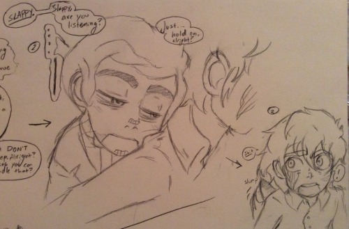 Just A Scribblin Comic I Did At School!