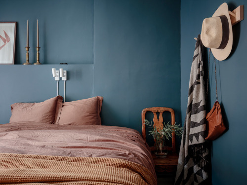 thenordroom: Scandi apartment with blue bedroom THENORDROOM.COM - INSTAGRAM - PINTEREST - FACEBOOK