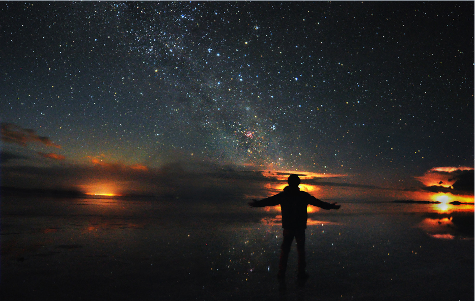 the-wolf-and-moon:  Boliva, Where You Can Walk on the Sky 