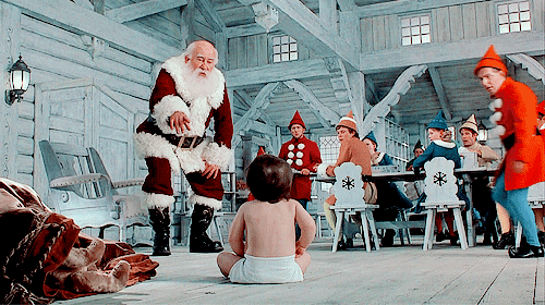 cinderllas:countdown to christmas: elf (2003)I thought maybe we could make gingerbread houses, and e