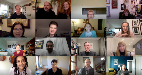 WE had our first ever virtual Christmas party yesterday! Team members and advisors from all over the