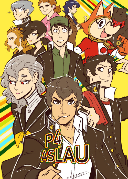 SO IM SCRAPPING THE ACAU IN FAVOR OF A NEW IDEA! Here, we got the Persona 4 Adult Social Link AU, or