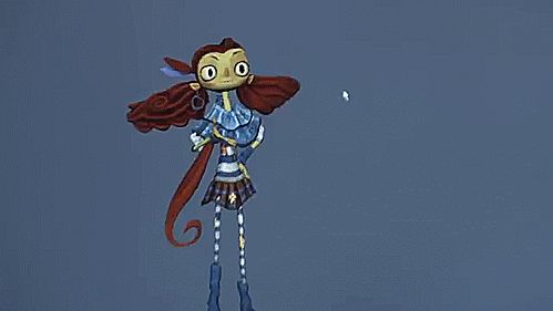 ike-james:  Quick gifs of Raz’s older sister Frazie from the new Psychonauts update.I