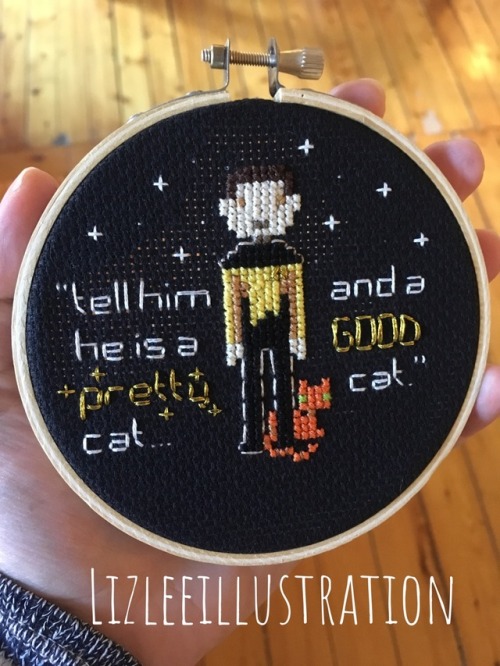 lizleeillustration - TNG crossstitch! Original designs created by...