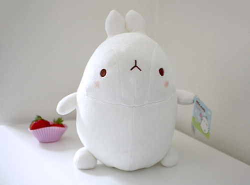  imagine noiz with an entire collection of molang plushies.  edit: this is molang for those that don’t know. 