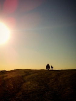 autoreverse:  Me and Chloe at Griffith Park 