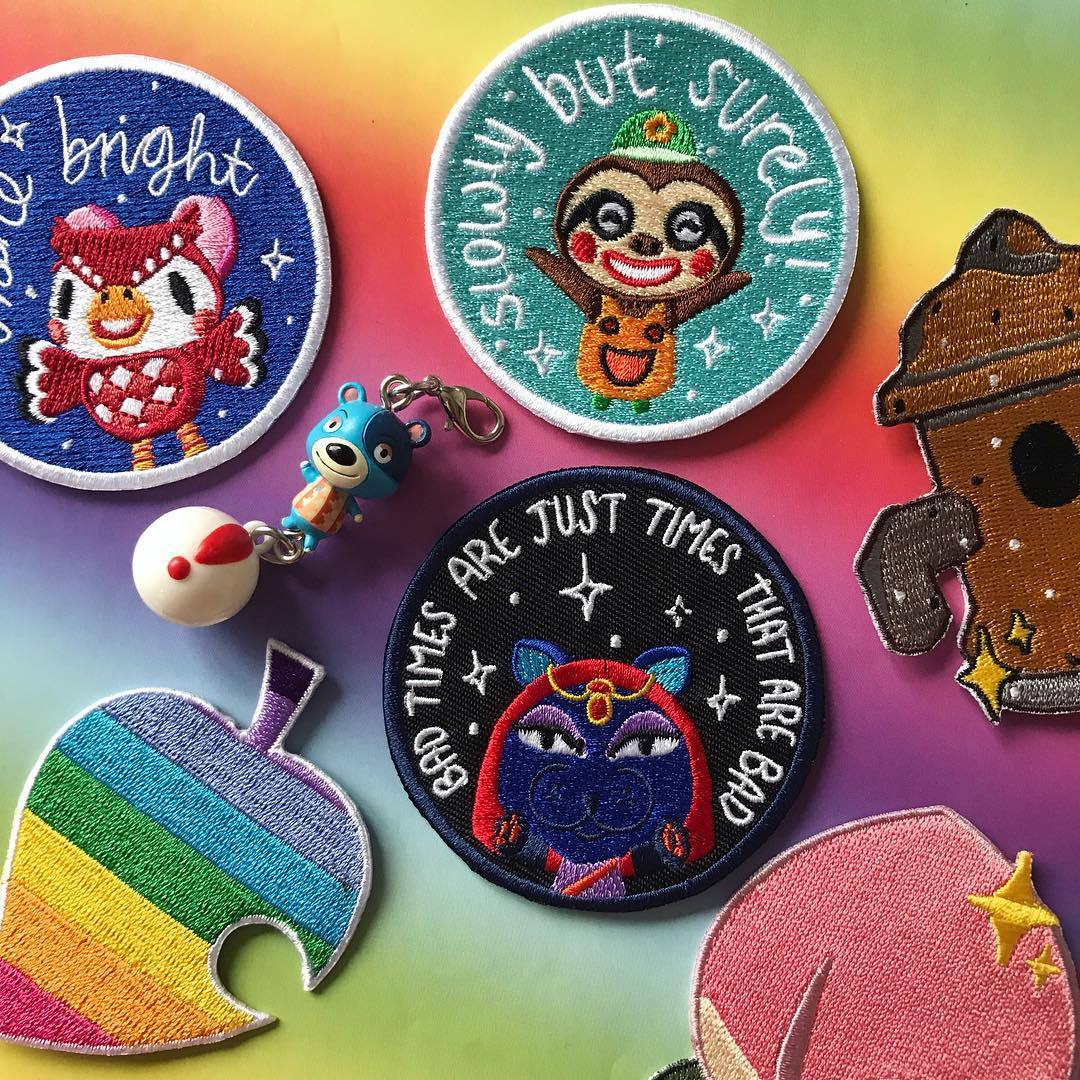 retrogamingblog: Animal Crossing Patches made by PeachyVillager