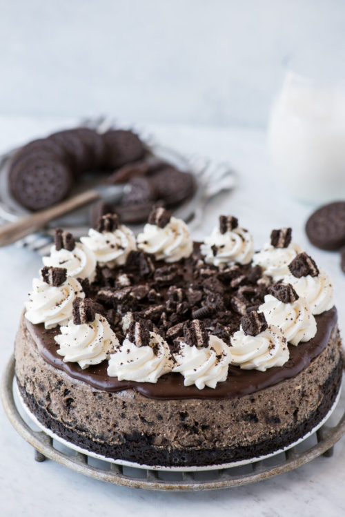 sweetoothgirl:  Oreo Cheesecake  