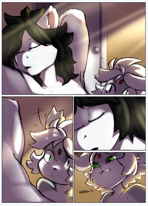 A sleeping Kittypony, and his little Kei. ..:3AND NOW! You want more!? You want to know what Kei is 