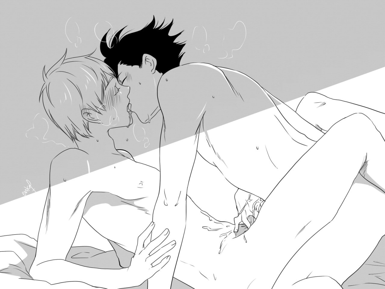 enka923: IT’S BEEN A WHILE AND I AM BACK WITH NSFW KUROOTSUKI YES!!I only wanted